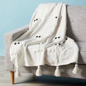 Rachel Zoe White Ghost Blanket